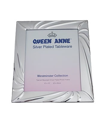 8" x 10" Silver Plated English Photo Frame Westminster Collection (Non Tarnish) 8" x 10" Silver Plated English Photo Frame Westminster Collection (Non Tarnish)