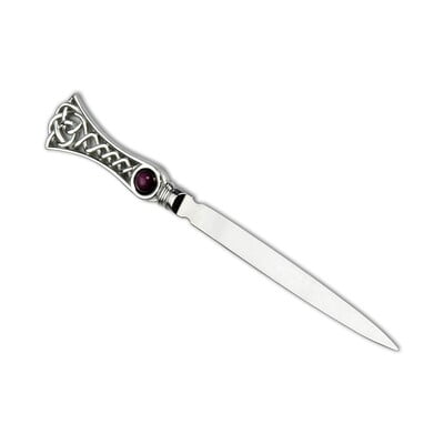 Pewter Images Beaded Letter Opener