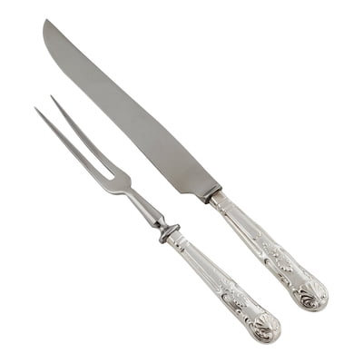 Kings Pattern 2 Piece Carving Set