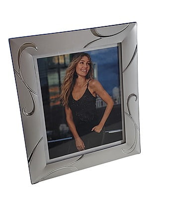 8" x 10" Silver Plated English Photo Frame Kensington Collection (Non Tarnish)