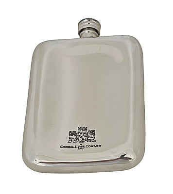 Fly Fishing Hook English Pewter 6oz Flask Fly Fishing Hook English Pewter 6oz Flask