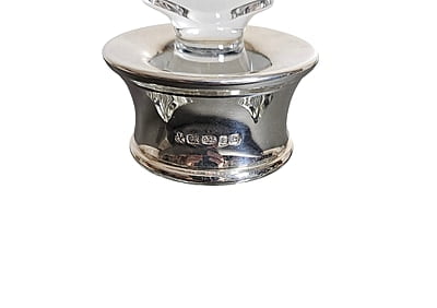 Deco Style Crystal/English Sterling Decanter. SKU #: ANT4143.