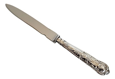 English Sterling Handle Letter Opener/Stainless Blade. SKU:C2066 English Sterling Handle Letter Opener/Stainless Blade. SKU:C2066