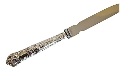 English Sterling Handle Letter Opener/Stainless Blade. SKU:C2066 English Sterling Handle Letter Opener/Stainless Blade. SKU:C2066