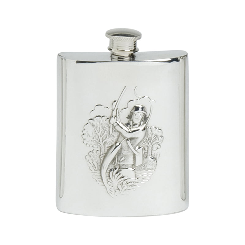 Fishing Flask Pewter 6oz. SKU #: EB30246.