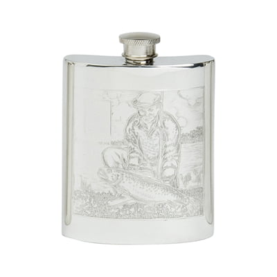 Classic Sportsman Hip Flask, 8 oz