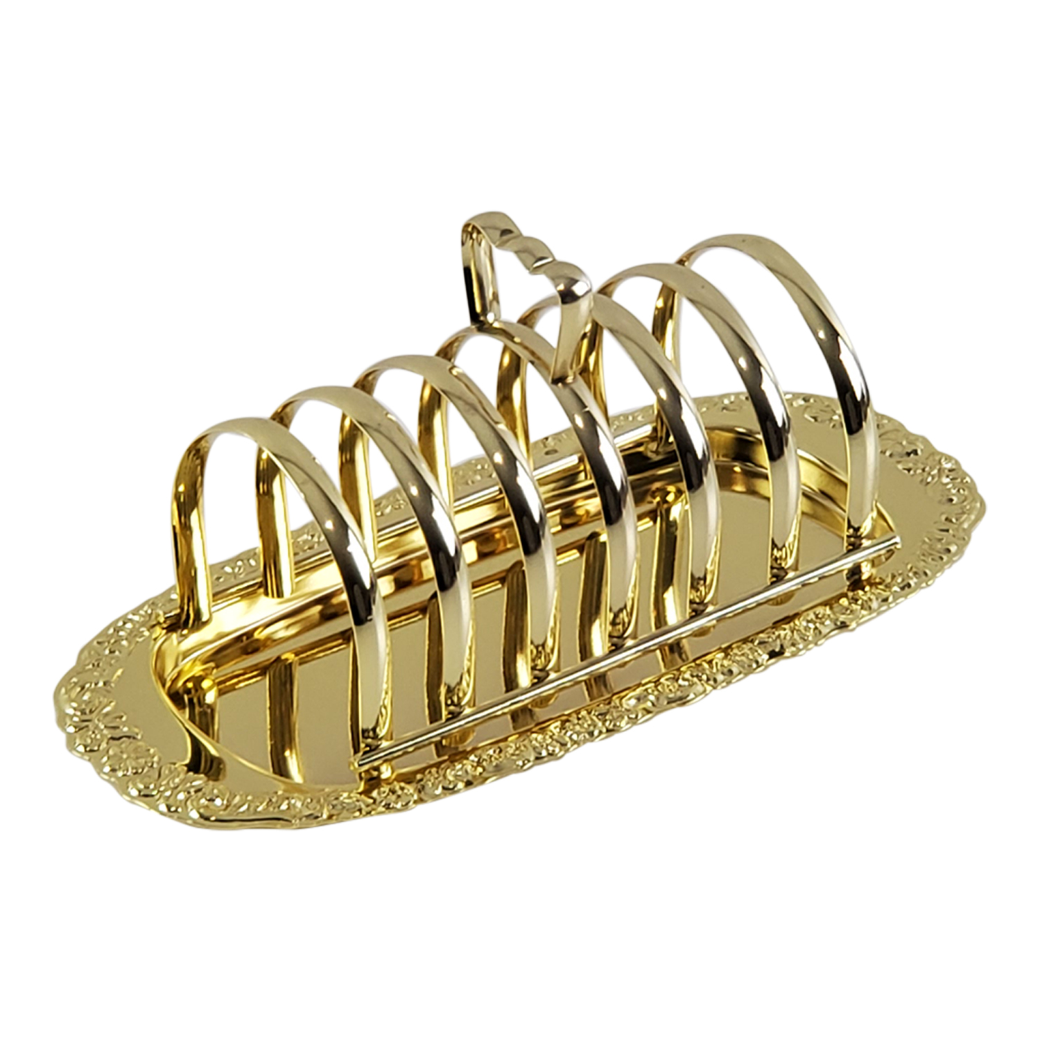 Metal Toast Rack - Gold-colored - Home All