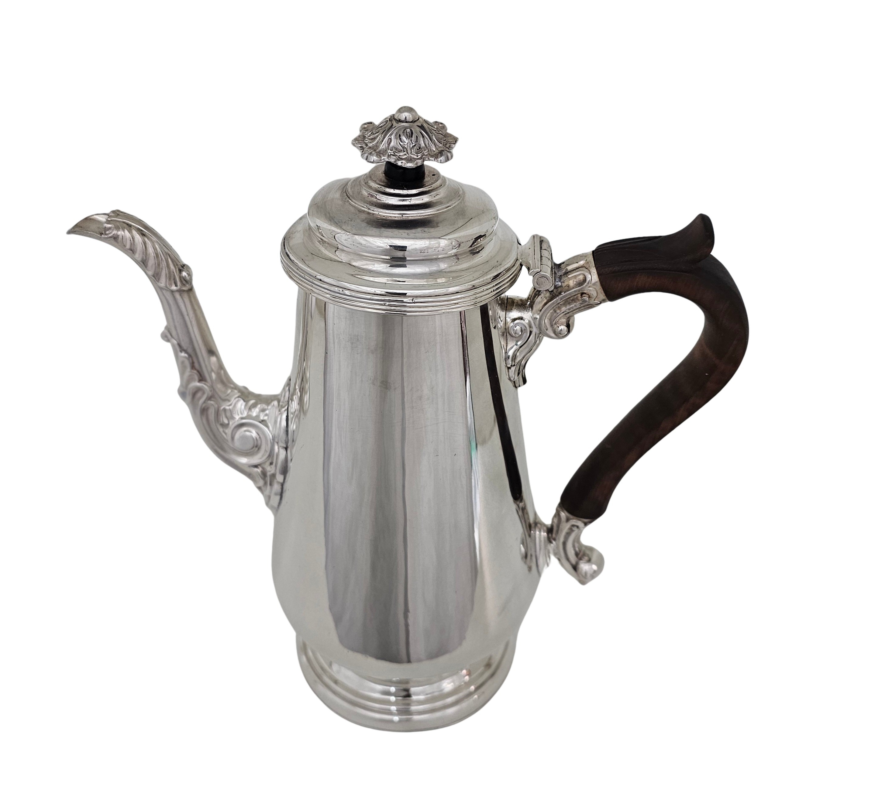 Old Sheffield Plate Coffee Pot c.1810. SKU #: A725.