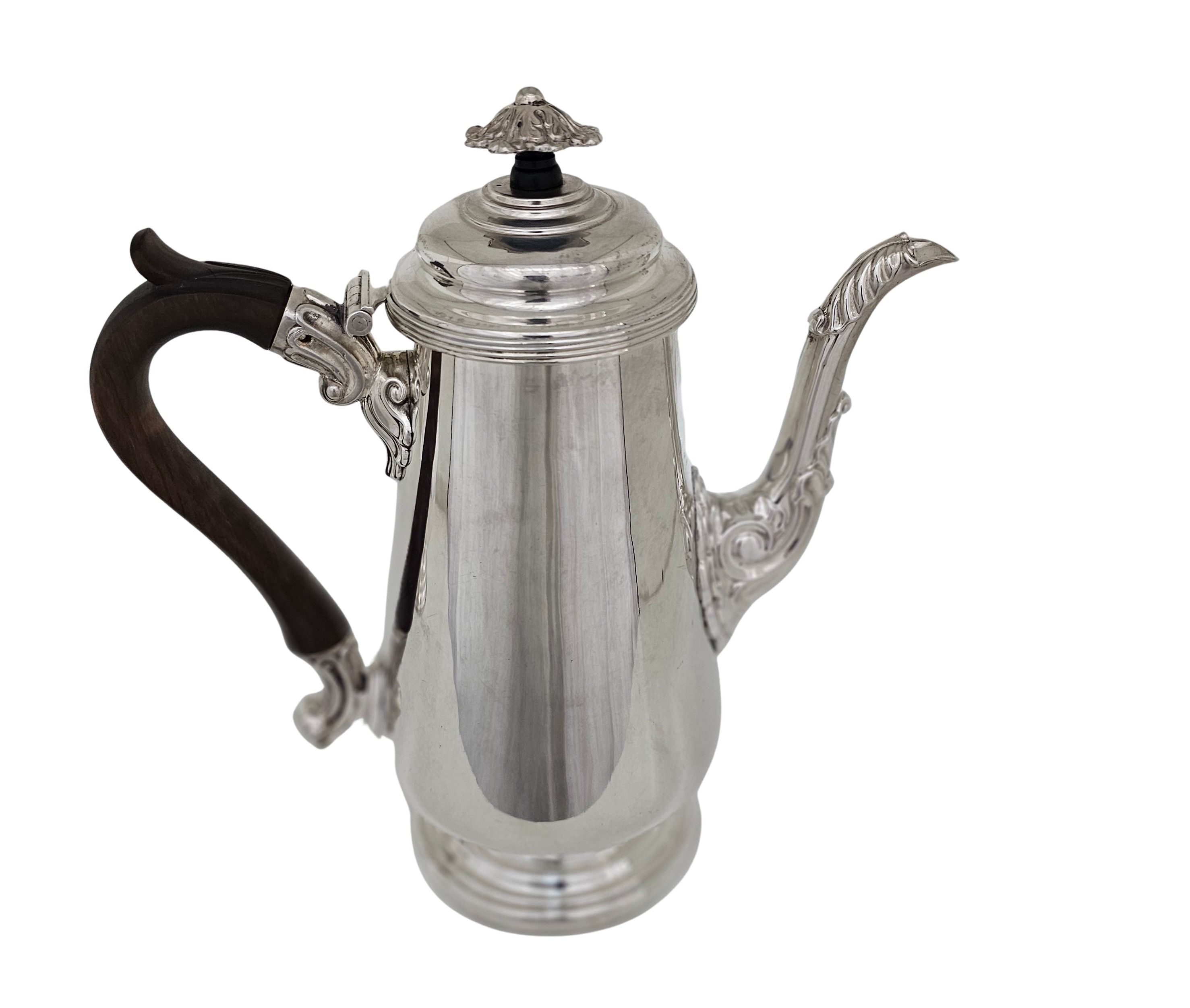 Old Sheffield Plate Coffee Pot c.1810. SKU #: A725. Old Sheffield Plate Coffee Pot c.1810. SKU #: A725.