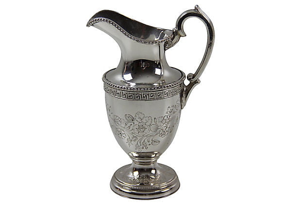 6 Piece Elkington Tea & Coffee Set With Tray c.1860. SKU #: AN581.