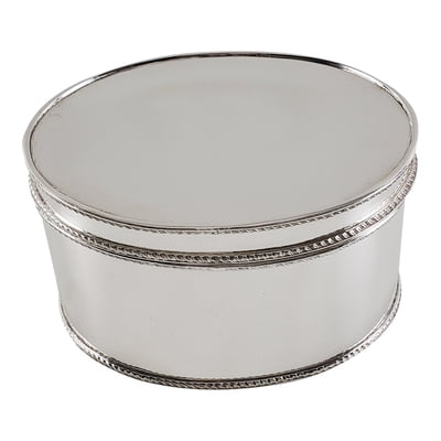 Silver-Plated Wine Cooler Cup With Gadroon Border