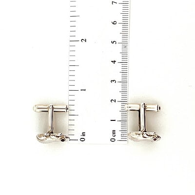 Cufflinks Garnet Set Frog Swivel Design English Sterling Silver. SKU #: CU379. Cufflinks Garnet Set Frog Swivel Design English Sterling Silver. SKU #: CU379.