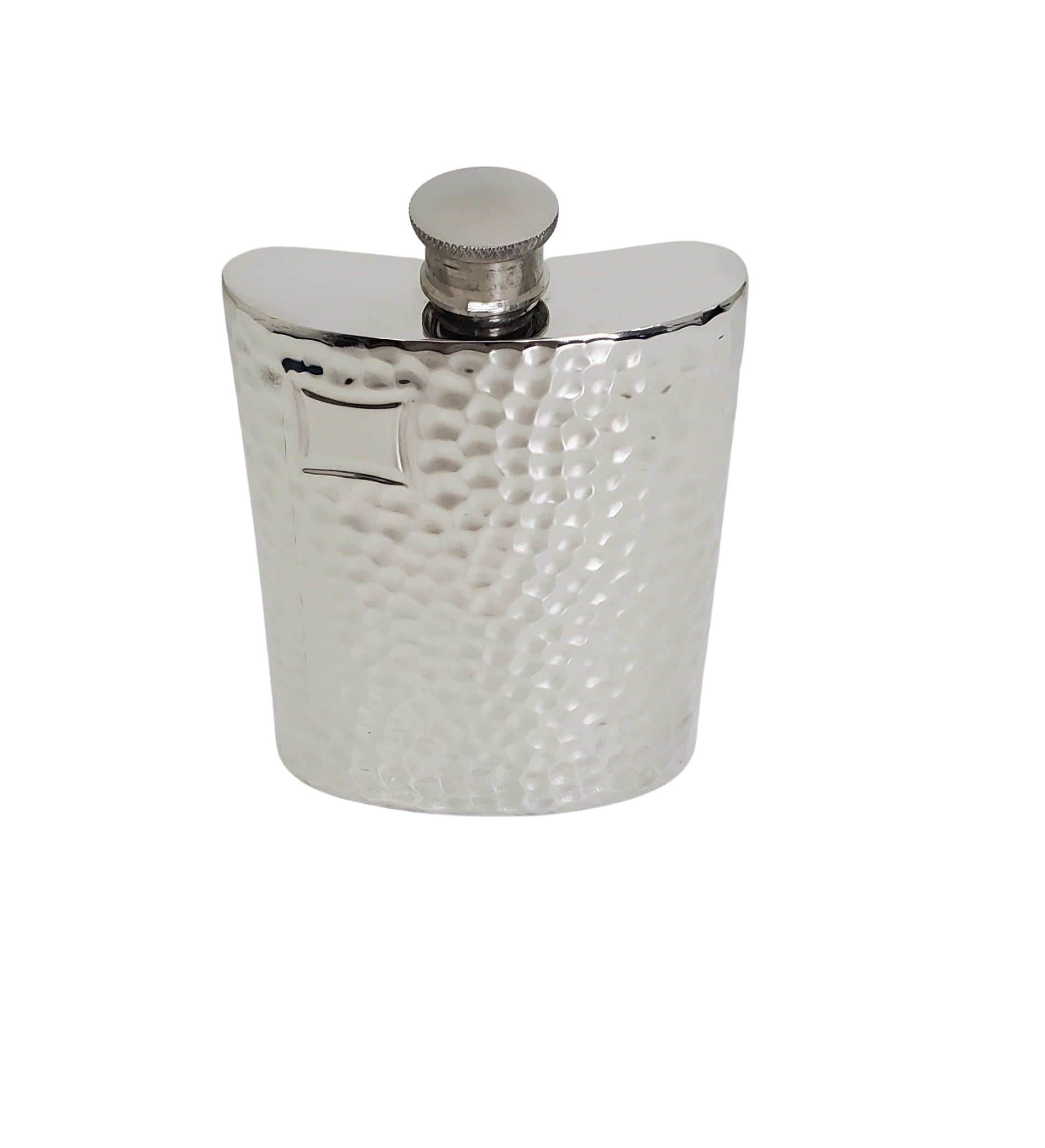 6oz Stainless Steel Hip Flask With Pewter Fishing Trout Emblem -  UK-englishpewter