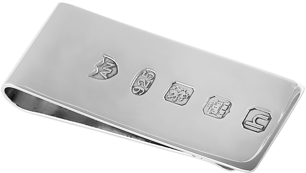 Silver Sterling Silver Money Clip