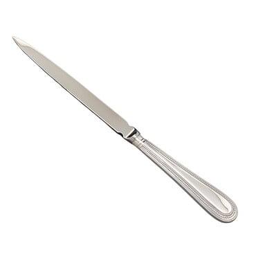 Vintage 6” Easyglide Letter Envelope Opener in Polished Classic Silver  Finish - Stephanie Imports