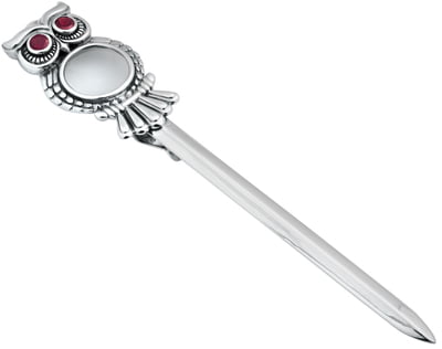 Vintage 6” Easyglide Letter Envelope Opener in Polished Classic Silver  Finish - Stephanie Imports