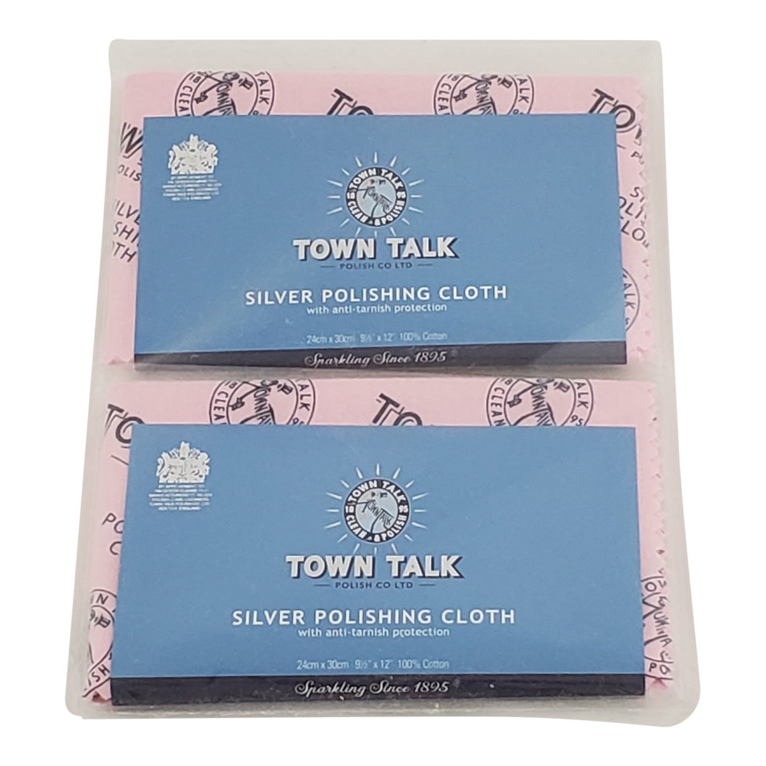 Town Talk Original Anti-Tarnish Silver Polishing Cloth - 5 x 7 